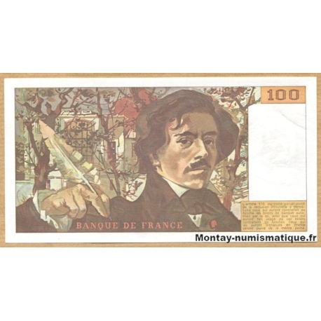 100 Francs Delacroix 1984 O.79