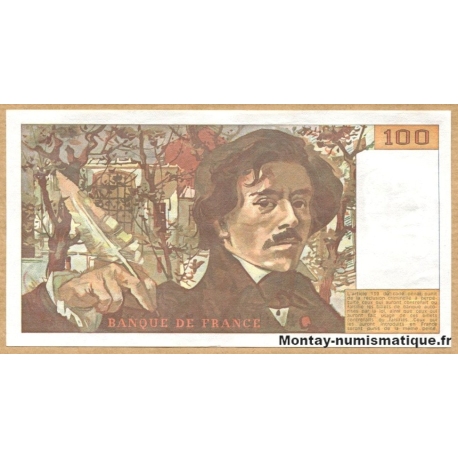 100 Francs Delacroix 1985 U.99
