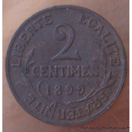 2 Centimes Dupuis 1899