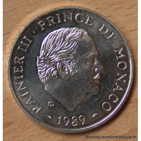 Monaco 100 Francs Rainier III 1989 