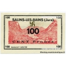 100 Francs Salins-Les-Bains (Jura)