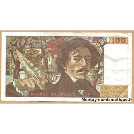 100 Francs Delacroix 1978 X.3