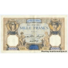 1000 Francs Cérès et Mercure 27 avril 1933 R.2419