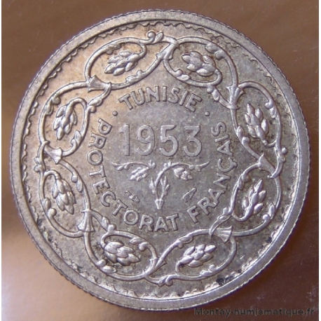 Tunisie 10 Francs 1953 Protectorat Français