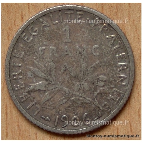 1 Franc Semeuse 1906