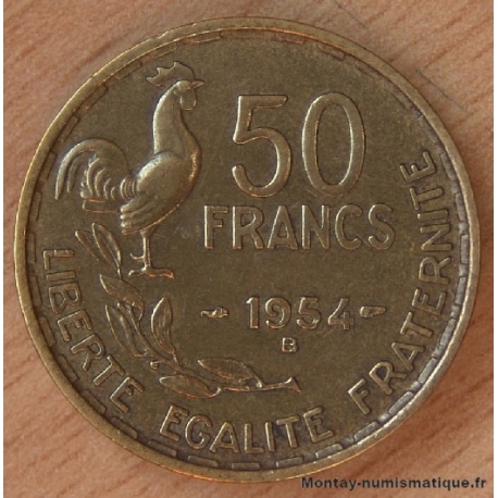 50 Francs Guiraud 1954 B Beaumont le Roger