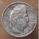 25 Cent. Louis Philippe 1845 B Rouen