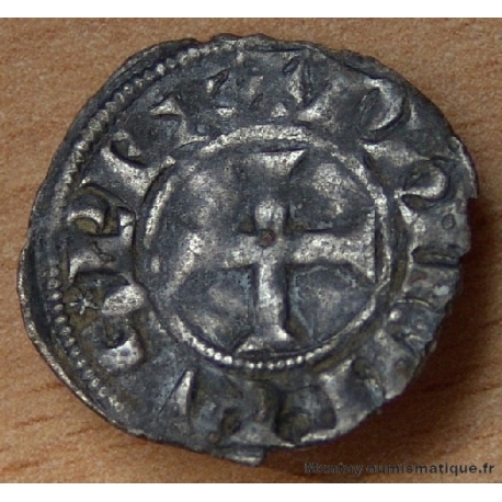 PHILIPPE IV LE BEL  Denier Tournois à l'O long (1290-1295)