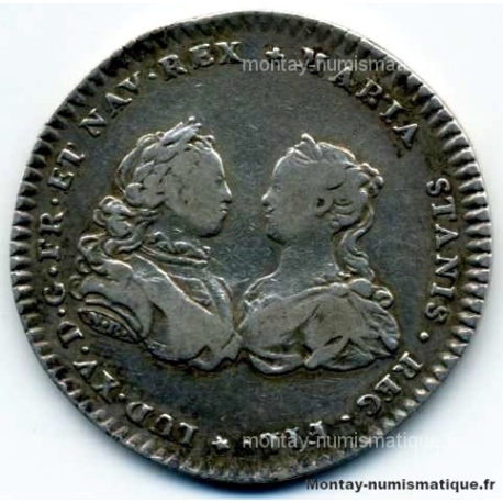 Louis XV et Marie Leszczynska Mariage 1725