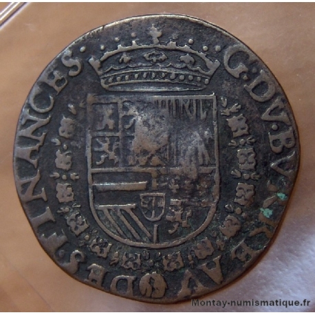 Jeton Philippe II 1593 Bureau des Finances 