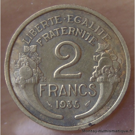 2 Francs Morlon bronze 1935