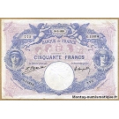 50 Francs bleu et rose 24-2-1925 G 11614