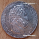 5 Francs Louis Philippe laurée 1834 A