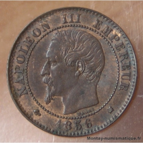Deux centimes Napoléon III 1856 K Bordeaux