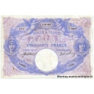 50 Francs bleu et rose 3-10-1912 Z.4432