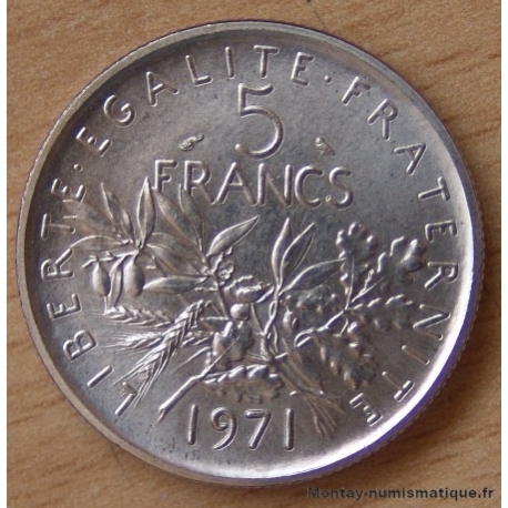 5 Francs Semeuse 1971
