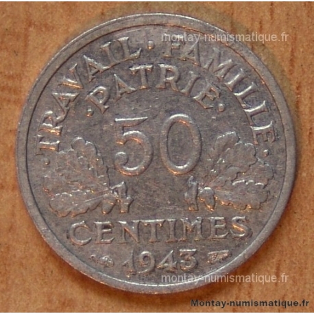 50 Centimes Bazor 1943 B