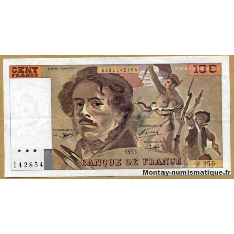 100 Francs Delacroix 1993 R.256