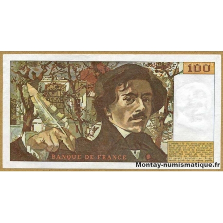 100 Francs Delacroix 1978 W.7