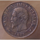 Deux centimes Napoléon III 1857 K Bordeaux