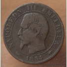 5 Centimes Napoléon III tête nue 1854 A Paris