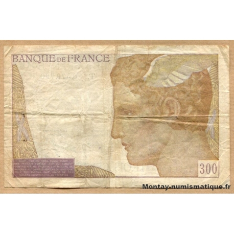 300 Francs 9-2-1939 (T)