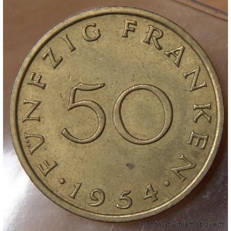 SARRE 50 Franken1954
