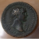 Trajan Dupondius + 108 Rome AEQUITAS
