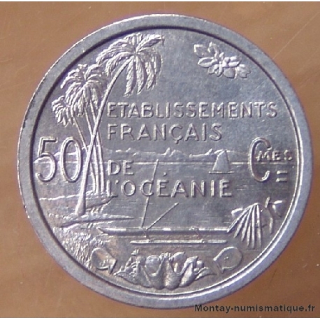 Océanie Française 50 Centimes 1949