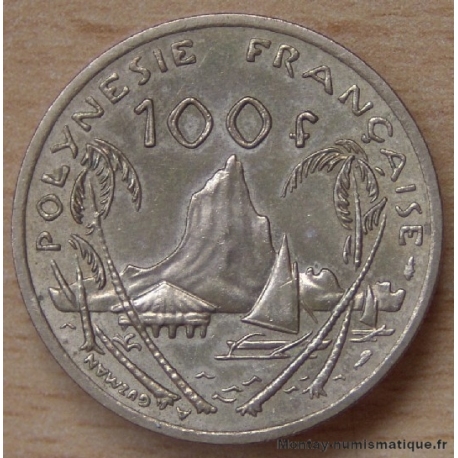 Polynésie-Française 100 Francs IEOM 1976 
