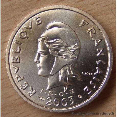 Polynésie-Française 100 Francs IEOM 2003