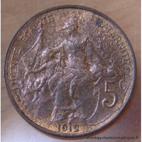 5 Centimes Dupuis 1912