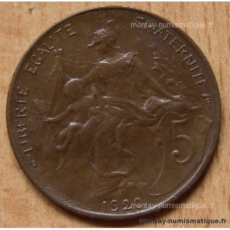 5 Centimes Dupuis 1920