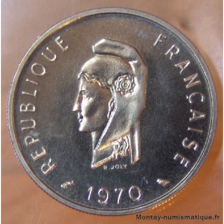 Djibouti 50 Francs 1970 essai Afars et Issas