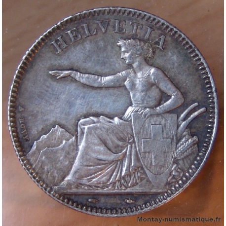 Suisse 2 Francs 1850 A