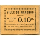 Algérie - Marengo 10 centimes 1916