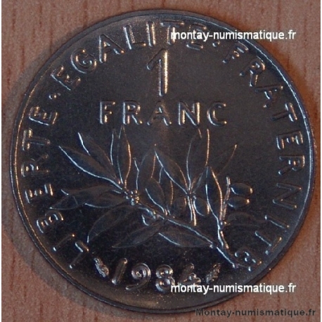 1 Franc Semeuse 1984