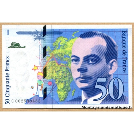 50 Francs Saint-Exupéry 1992 C 002590483