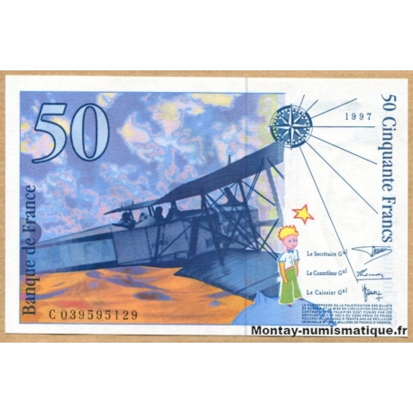 50 Francs Saint-Exupéry 1997 C 039595129