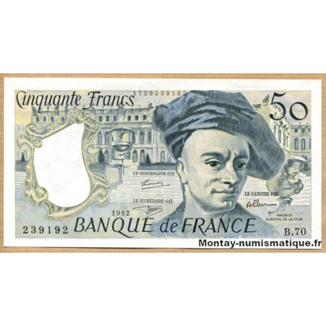 50 Francs Quentin de la Tour 1992 B.70
