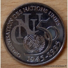 5 Francs O.N.U 1995