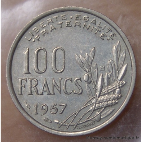100 Francs Cochet 1957 B Beaumont-Le-Roger 