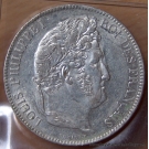 5 Francs Louis Philippe 1839 BB Strasbourg