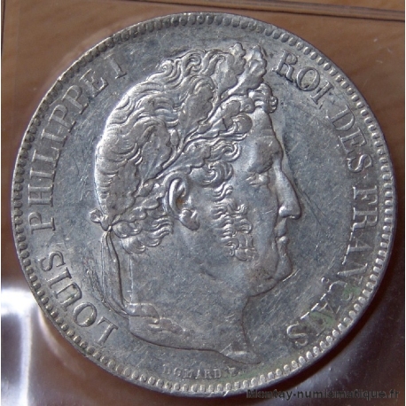 5 Francs Louis Philippe 1839 BB Strasbourg