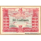 Saint-Die (88) 50 centimes spécimen 01/04/1920