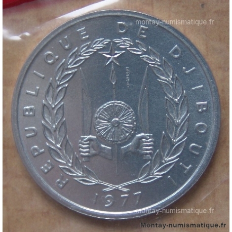 République de Djibouti 5 Francs 1977 Essai
