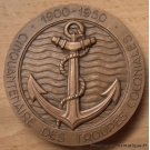 Médaille  Cinquantenaire Troupes Coloniales 1900-1950