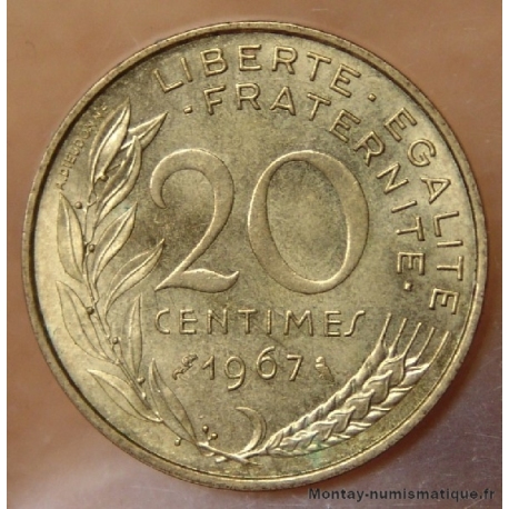 20 Centimes Marianne 1967