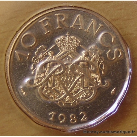 Monaco - 10 Francs Rainier III 1982