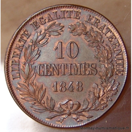 10 centimes Concours de Domard 1848